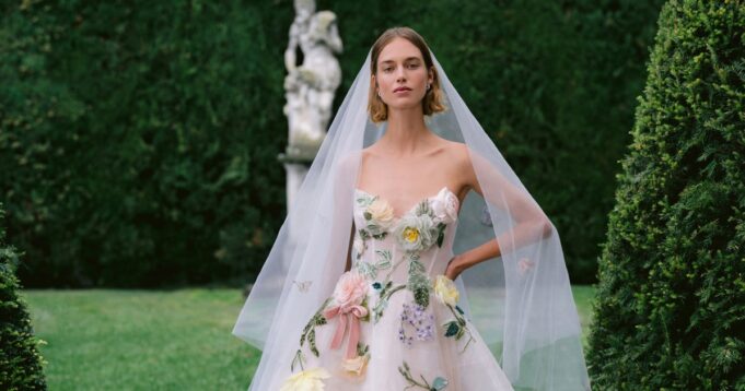 Monique Lhuillier Fall 2025 Bridal is What Dreams Are Made Of