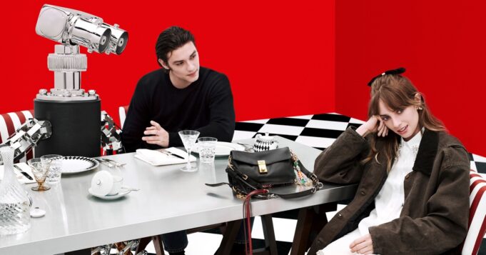 Maya Hawke & KARINA Shine in Prada’s Holiday 2024 Ad