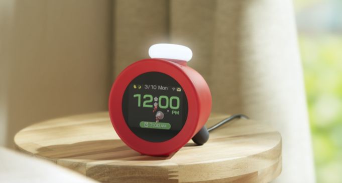 With Nintendo's Alarmo alarm clock you can wake up with Princess Peach