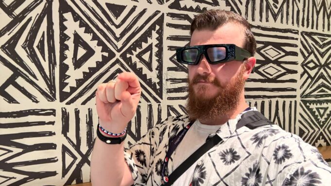 My first glimpse at true AR glasses gets me excited for the future