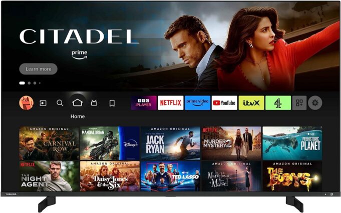 Amazon is selling a QLED Toshiba TV for under £180