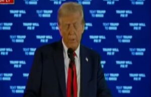 Trump Tried To Prebut Kamala Harris’s Big Speech And It Was A Disaster