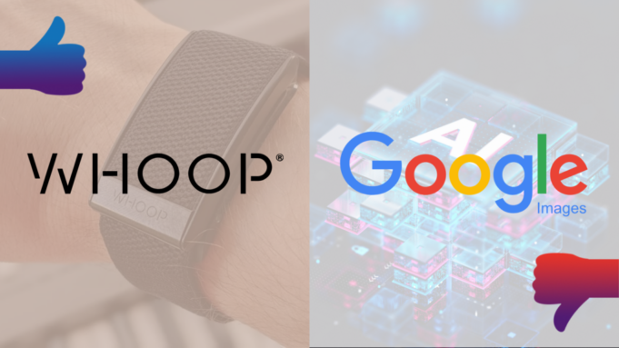 Winners and Losers: Whoop adds step counter as Google Image results are flooded with AI