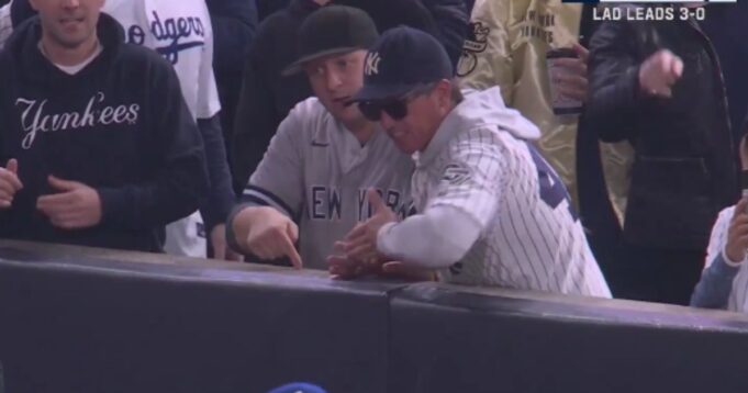 Two Yankees Fans Ejected from World Series Game After Brazenly Interfering with Play | The Gateway Pundit