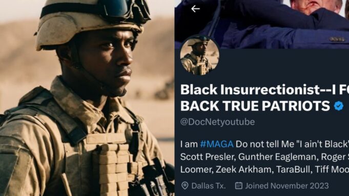 The Man Behind the Black Insurrectionist X Account Is Outed by the AP — A White Guy from Upstate New York with Checkered Past | The Gateway Pundit