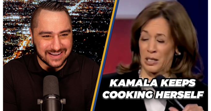 Kamala Continues To Cook Herself Days Before Election | Drew Hernandez | The Gateway Pundit
