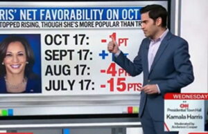 CNN Data Analyst Harry Enten: Donald Trump’s Favorability Rising While Kamala Harris Has ‘Stalled’ (VIDEO) | The Gateway Pundit