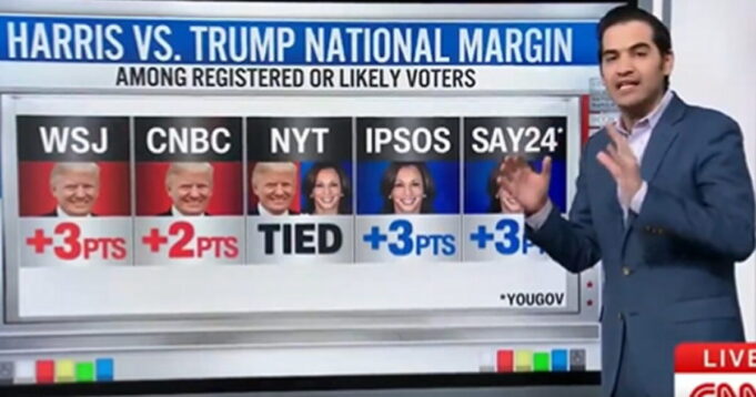 CNN Data Analyst Harry Enten Says Donald Trump May Win the Popular Vote (VIDEO) | The Gateway Pundit