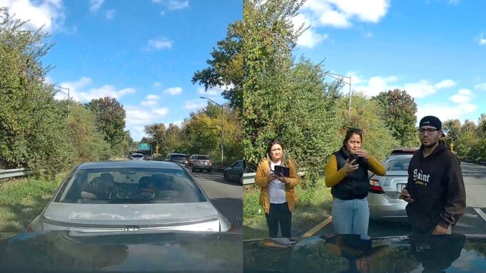 Insurance Fraud Attempt Caught on Camera in Queens, New York — Car Reverses to Stage Collision and Fake Injuries | The Gateway Pundit
