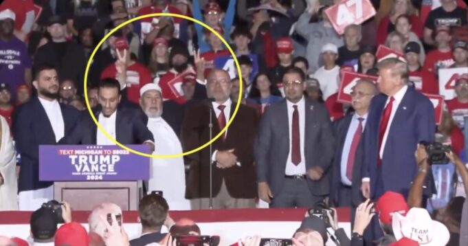 BALLGAME? Large Group of Muslim Leaders Endorse Trump at MI Rally: “We, as Muslims, stand with President Trump because he Promises PEACE, NOT WAR!” (VIDEO) | The Gateway Pundit
