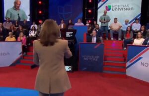 Watch Univision Panic When They Realize They Showed Kamala Harris’s Teleprompter Live On Air During Town Hall (VIDEO) | The Gateway Pundit