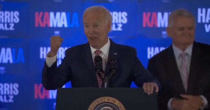 WHAT? Confused Joe Biden Says Kamala Beat Trump “So Badly in The Debate, He’s Scared to Death to Beat Her Again” (VIDEO) | The Gateway Pundit