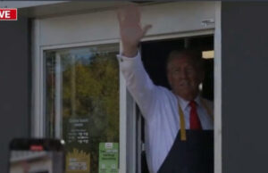 TRIGGERED: Democrats Suffer Epic Meltdowns Over President Trump Trolling Kamala Harris by Working at McDonald’s and Also Spread a Stupid Conspiracy Theory in the Process | The Gateway Pundit