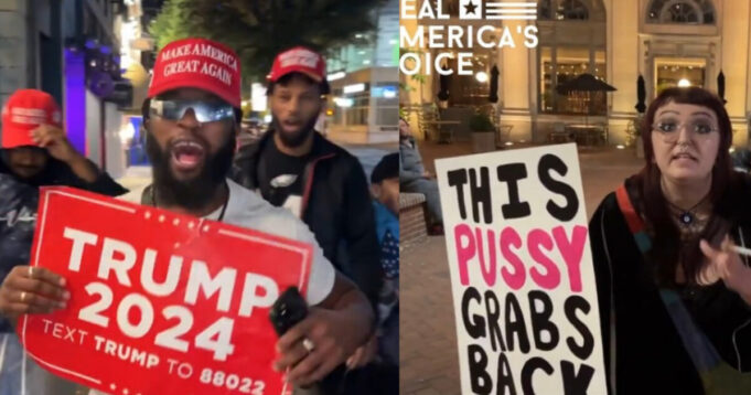 WATCH: Ben Bergquam Encounters Trump Supporters in The Streets of Lancaster, PA, Two LONE “Libtard” Protestors Display Vulgarities and Try to Lecture Him on Jesus – “Nobody Wants To Grab it, I Promise You” | The Gateway Pundit