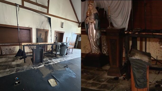 Incarnation Catholic Church in Orlando, FL Suffers Second Arson Attack in Just 16 Months — Parishioners Demand Justice Amid Religious Persecution | The Gateway Pundit