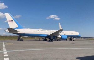 LITTLE RUNAWAY: Team Trump Reportedly Sends Kamala Harris Fleeing When Trump Force One Pulls Up Next to Her Plane (VIDEO) | The Gateway Pundit