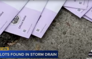 California Man Discovers Stack of Mail-In Ballots in Storm Drain | The Gateway Pundit
