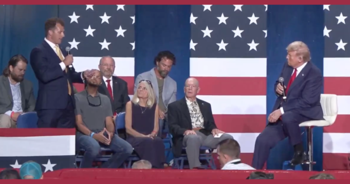 Army Green Beret Forced Out of Military Over Biden-Harris Vaccine Mandate Asks President Trump About DOD Accountability | The Gateway Pundit