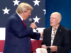 President Trump Shares Special Moment with Veteran Who Gave Him the Purple Heart He Received From Service in Vietnam | The Gateway Pundit