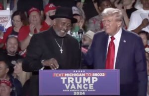 Boxing Legend Tommy ‘The Hitman’ Hearns Joins Trump On Stage at Detroit Rally, Receives Praise From Former President | The Gateway Pundit