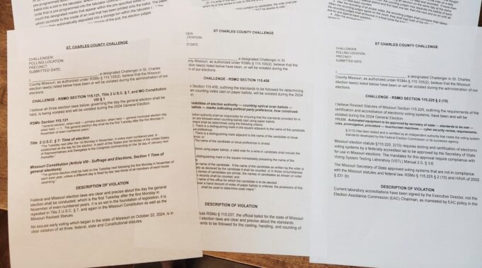 2024 Missouri Update: Seven Missouri County Poll Challengers File Pre-Election Challenges on Election Law Violations | The Gateway Pundit