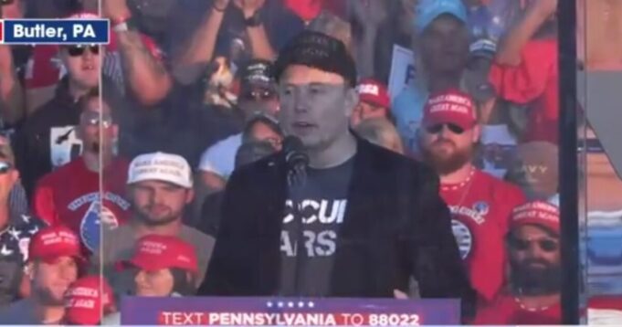 Elon Musk Takes the Stage in Butler, PA: “We Had One President Who Couldn’t Climb a Flight of Stairs and Another Who Was Fist-Pumping After Getting Shot!” (VIDEO) | The Gateway Pundit
