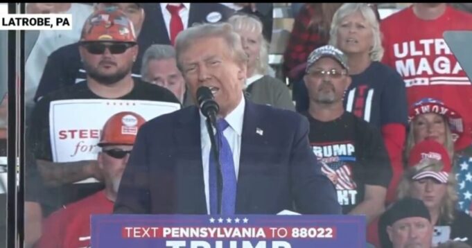 President Trump Takes the Stage in Latrobe, Pennsylvania to Thunderous Applause: “Your Vote Will Decide Whether We Give Up on America or Whether we Save America” (VIDEO) | The Gateway Pundit