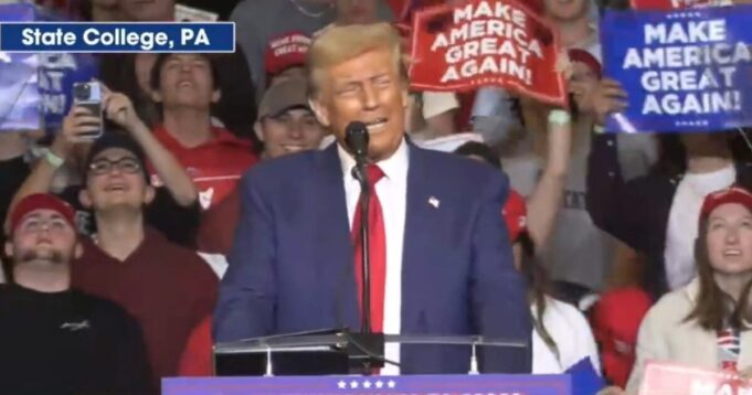 President Trump Holds Rally at State College, PA to a Massive Crowd of Patriots, “With Your Support on November 5th, America Will be Bigger, Better, Bolder, Richer, Safer, and Stronger Than Ever Before” (VIDEO) | The Gateway Pundit