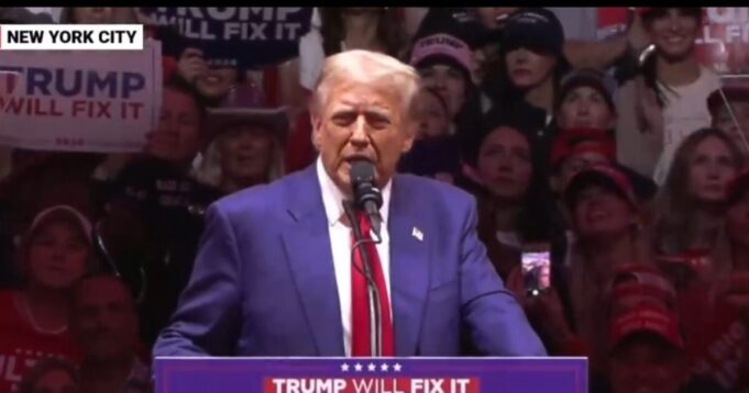 President Trump Receives Hero’s Welcome at Madison Square Garden Rally- “The Day I Take the Oath of Office, the Migrant Invasion of our Country Ends, and the Restoration of our Country Begins” (VIDEO) | The Gateway Pundit
