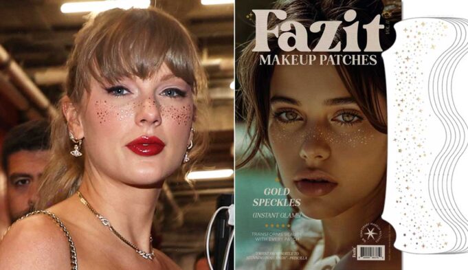 Taylor Swift’s Glitter Freckles Are $16 Patches on Amazon