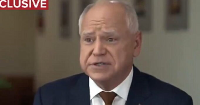 TONGUE TIED: Tim Walz Tries to Walk Back Comments About Eliminating Electoral College After Being Contradicted by Campaign (VIDEO) | The Gateway Pundit
