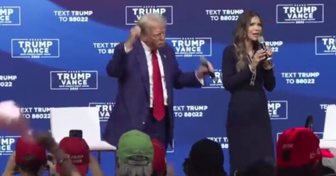 Trump Turned Interrupted Pennsylvania Town Hall into Concert Party After Two Supporters Fainted | The Gateway Pundit