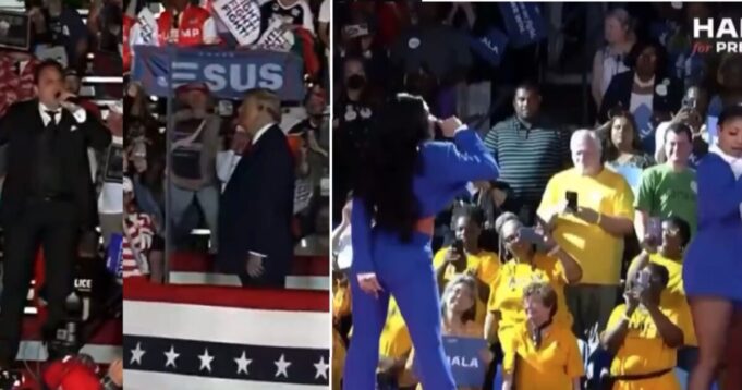 The 2024 Decision: One Party Sings “How Great Thou Art” at Rallies – The Other Party Sings Hook-Up Songs for Seniors | The Gateway Pundit