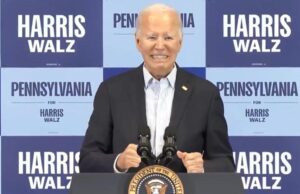 YIKES! Biden Sabotages Kamala Harris AGAIN After “Garbage” Comment with Bizarre Statement About Smacking MAGA Republicans in the Ass (VIDEO) | The Gateway Pundit