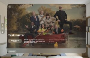 Channel 4 app for Apple Vision Pro takes you inside Taskmaster