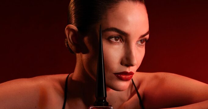Lily Aldridge Smolders in Christian Louboutin Fétiche Ad
