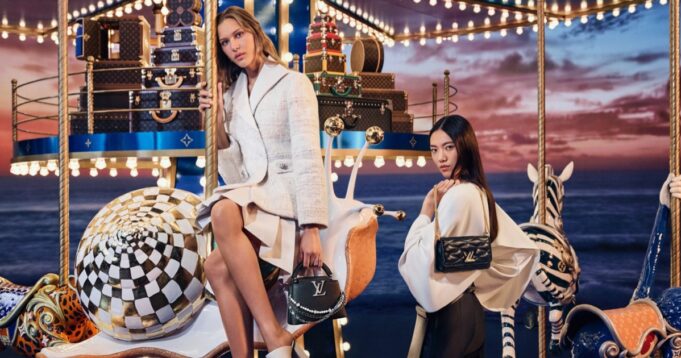 Louis Vuitton’s Holiday 2024 Ad Captures Carousel Dreams