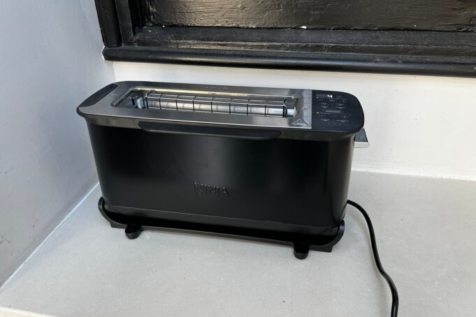 The space-saving Ninja Foodi 3-in-1 Toaster is currently a steal on Amazon