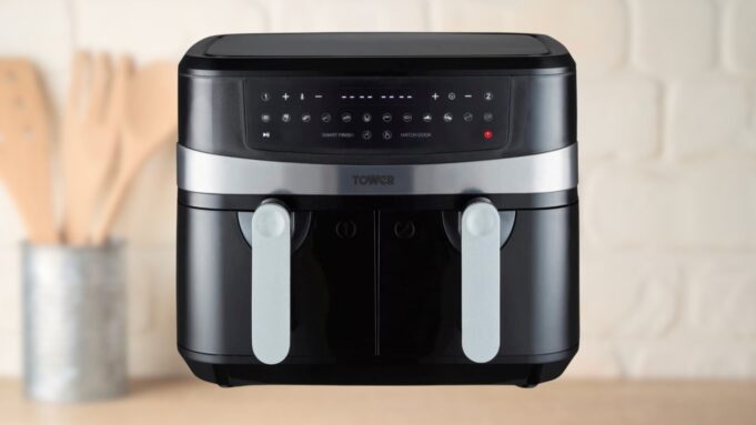 Amazon is basically giving away this Tower dual basket air fryer