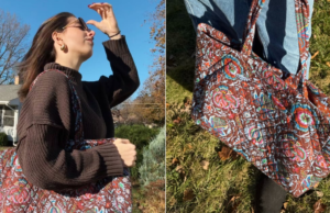 Vera Bradley Women’s Cotton Hathaway Tote Review With Photos