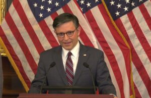 SPINE DISCOVERED: House Speaker Mike Johnson Announces Men are Banned from Women’s Restrooms on Capitol Hill Following Rep. Nancy Mace’s Courageous Stand | The Gateway Pundit