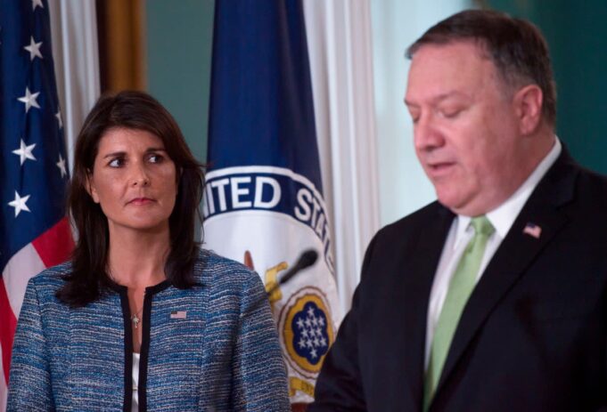 Fabulous News! Mike Pompeo and Nikki Haley Will NOT Be Invited To be Part of Trump’s Second Administration! DRAIN THE SWAMP! | The Gateway Pundit