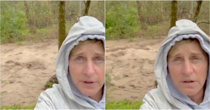 Ellen DeGeneres’s U.K. Mansion Floods After She Left United States Due to Trump’s Election Win | The Gateway Pundit