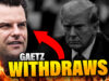 SHOCKING: Gaetz WITHDRAWS From Attorney General Consideration | Elijah Schaffer’s top 5 VIDEO | The Gateway Pundit