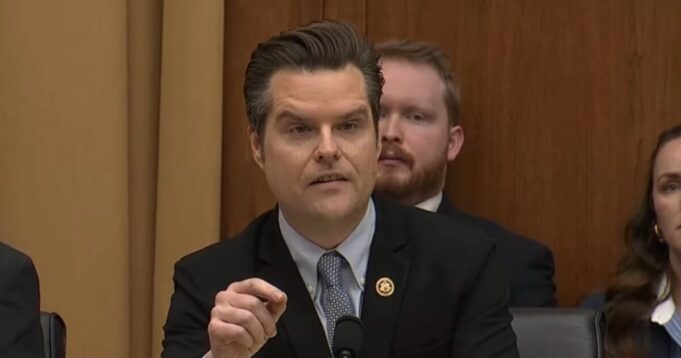 HERE WE GO: BREAKING: ‘Hacker’ Obtains Transcripts of Testimony in “Damaging” Lawfare Ethics Report of Matt Gaetz | The Gateway Pundit