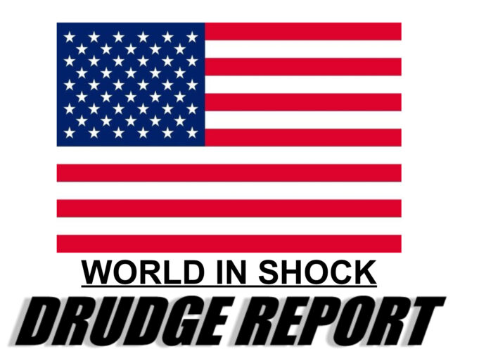 ‘WORLD IN SHOCK’: Leftist Drudge Report Mourns Trump’s Stunning Victory | The Gateway Pundit