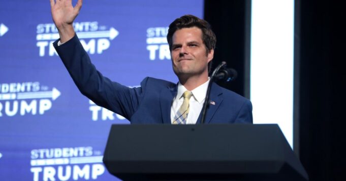 Matt Gaetz Resigns From Congress After Trump Taps Him For AG; House Ethics Committee Loses Jurisdiction, Can’t Release “Damaging” Lawfare Report on Him | The Gateway Pundit