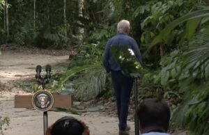 Lost in the Jungle: Joe Biden Travels to Amazon with APEC Leaders, Looks Completely Lost — Wanders into Amazon Rainforest After Climate Change Speech (VIDEO) | The Gateway Pundit