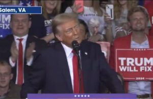 President Trump Brings Down the House in Salem, Virginia: “Kamala, a Low-IQ Person Broke it, and I will Fix it” (VIDEO) | The Gateway Pundit