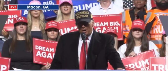 President Trump Speaks to Massive Group of Patriots at Rally in Macon, Georgia: “This Will Be the Golden Age of America” (VIDEO) | The Gateway Pundit